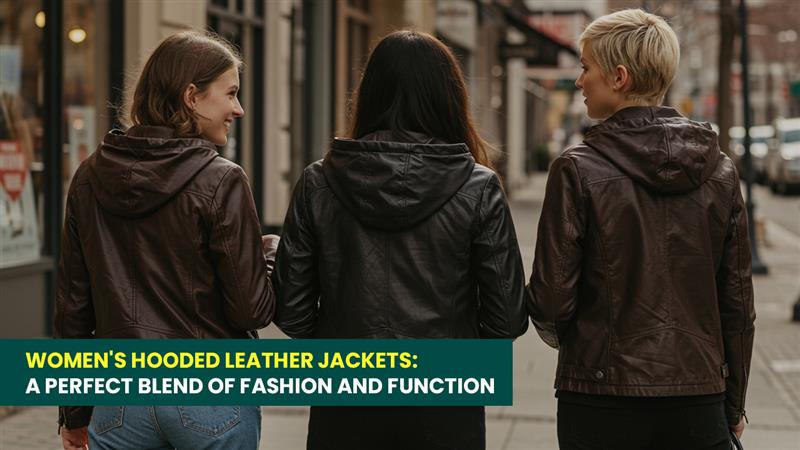 Women's Hooded Leather Jackets: A Perfect Blend of Fashion and Function