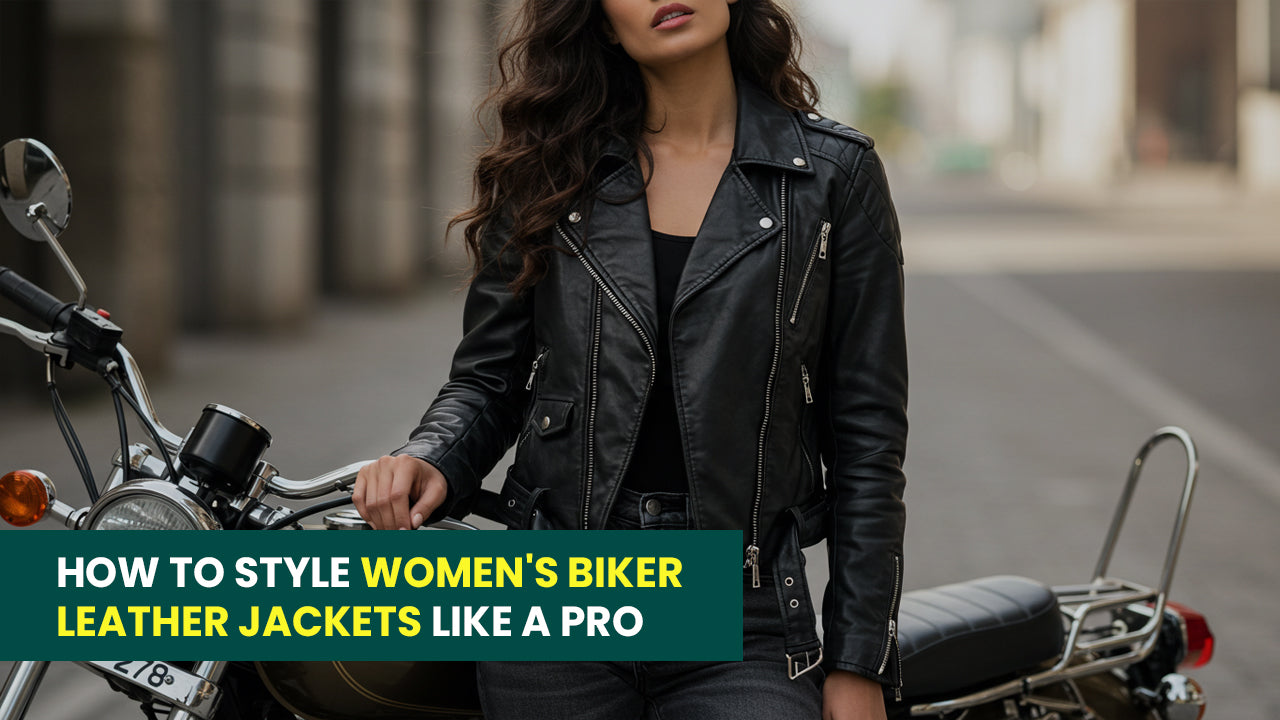 How to Style Women's Biker Leather Jackets Like a Pro