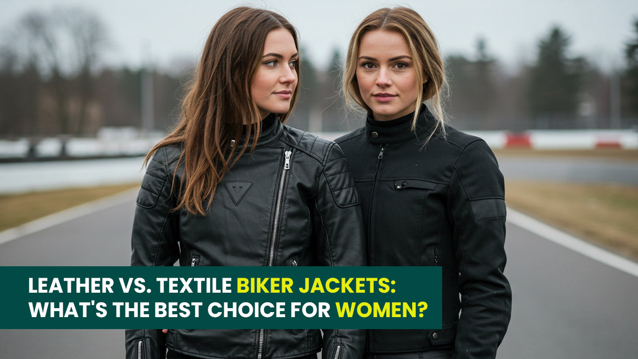 Leather vs. Textile Biker Jackets: What's the Best Choice for Women?