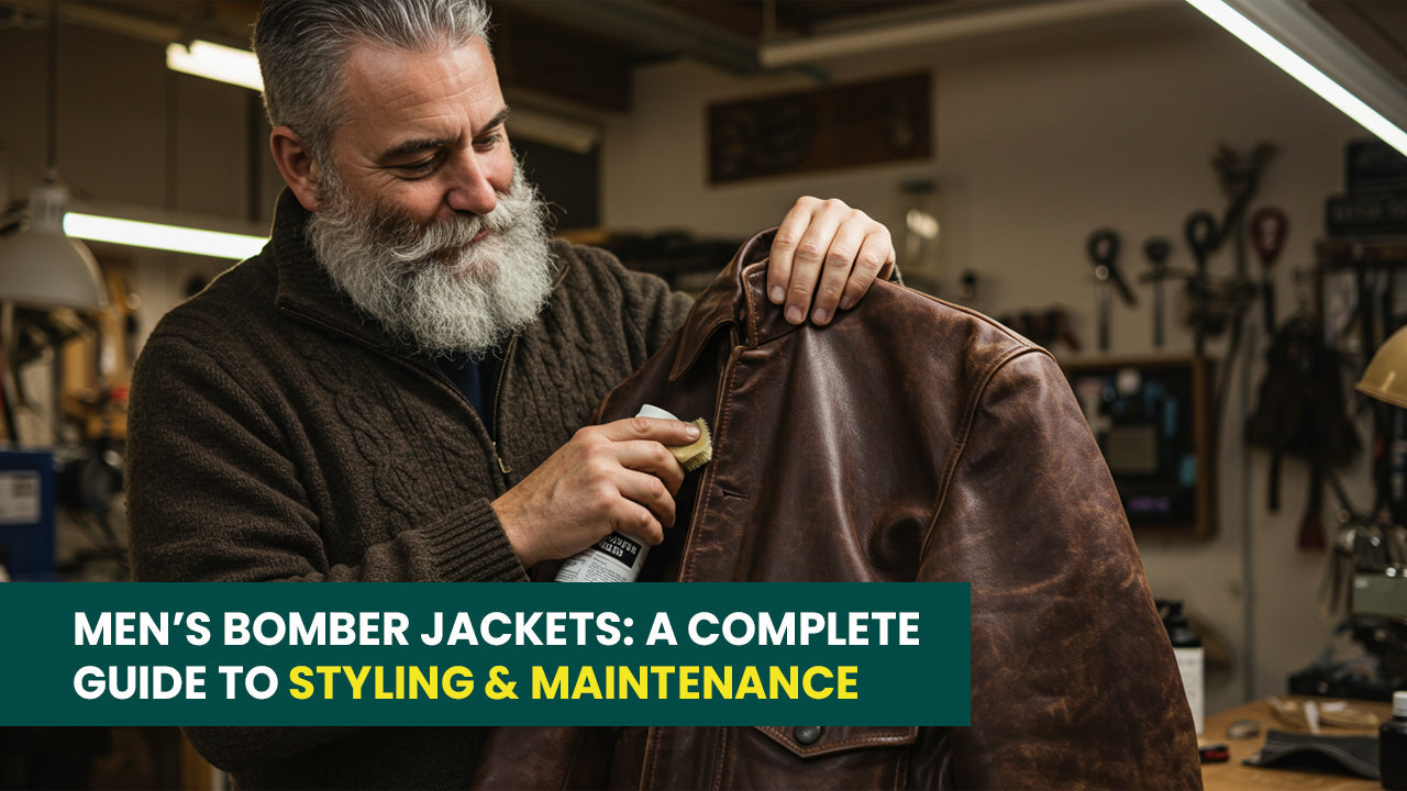 Men’s Bomber Jackets: A Complete Guide to Styling & Maintenance