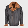 Men’s Ginger Fur Sheepskin Flying Jacket
