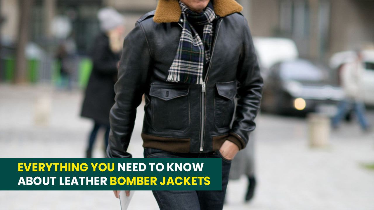 Everything You Need to Know About Leather Bomber Jackets: The Ultimate Buyer’s Guide