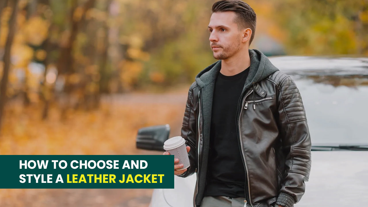 How to Choose and Style a Leather Jacket