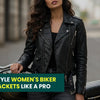 How to Style Women's Biker Leather Jackets Like a Pro