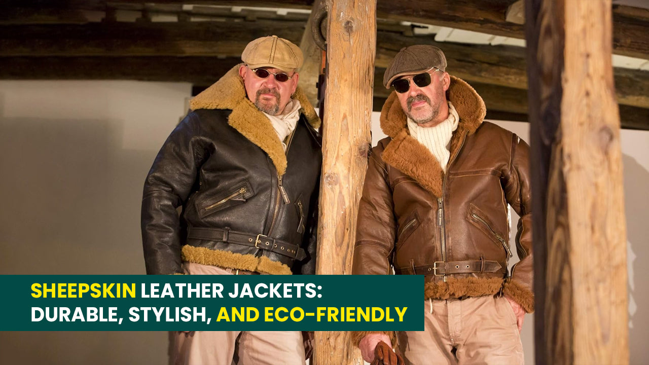 Sheepskin Leather Jackets: Durable, Stylish, and Eco-Friendly