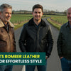 Top 10 Men's Bomber Leather Jackets for Effortless Style