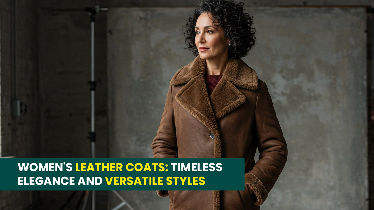 Women's Leather Coats: Timeless Elegance and Versatile Styles