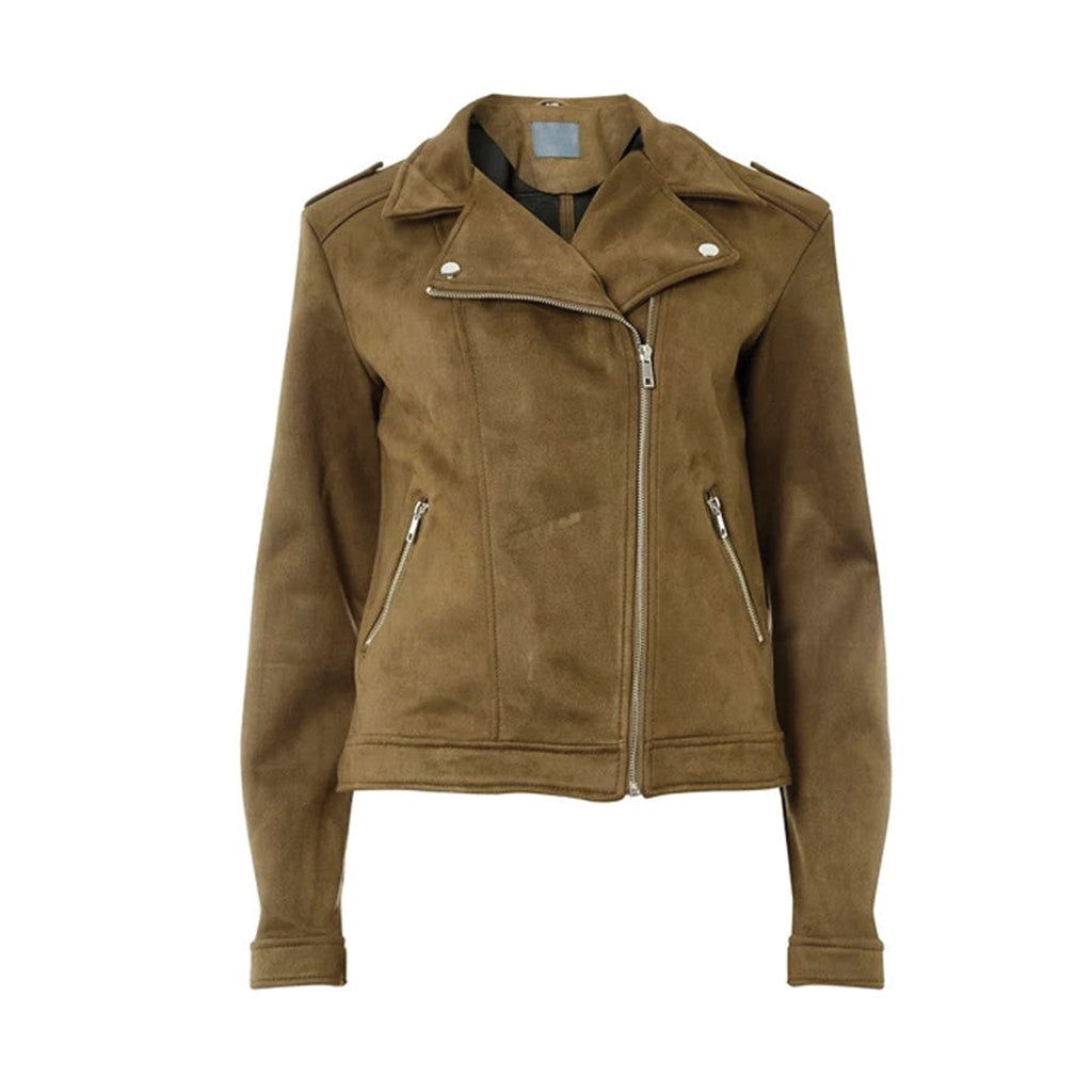 【SPERONE】24FW★ [Real Leather] Suede Layer Jacket Washed Leather Jacket - SPERONE | 60% - Asian Fashion Online
