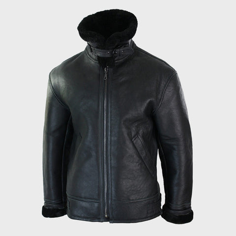 B3-Real-Leather-Shearling-Sheepskin-Original-Flying-Pilot-Jacket-for-Men