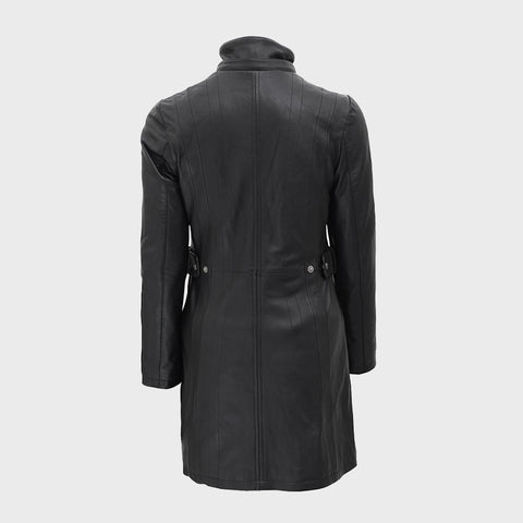 Black-Long-Fur-Collar-Leather-Coat-Womens