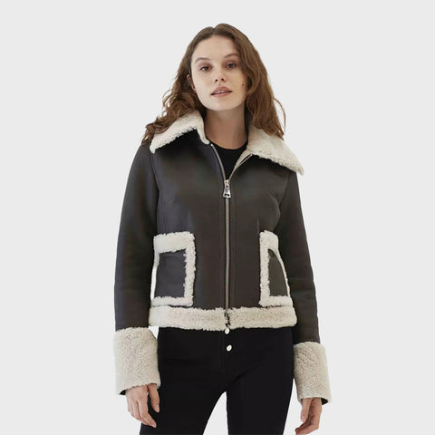 Black-Shearling-Leather-Jacket-With-Fur-Collar-for-Women