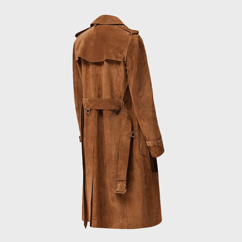 Brown-Suede-Trench-Coat-for-Women