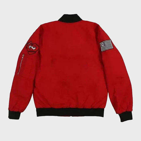 Cappin-Red-Bomber-Jacket-for-Women
