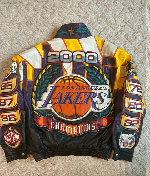 Lakers Championship Jacket | Men's Collection | Newyork Leather Company