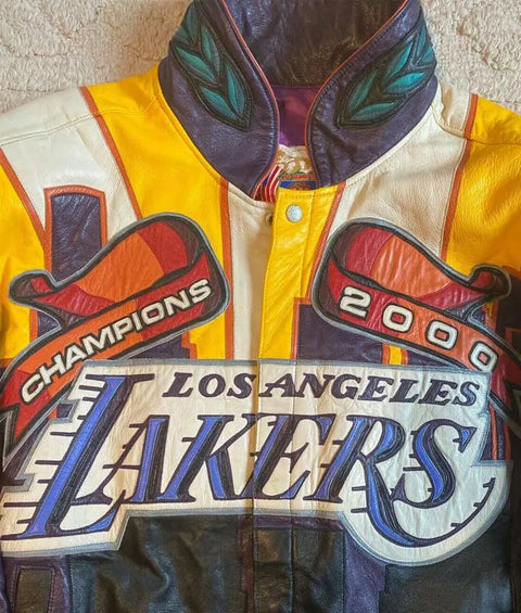 Lakers Championship Jacket | Men's Collection | Newyork Leather Company