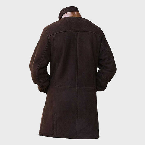 Longmire-Sheriff-Walt-Robert-Taylor-Black-Suede-Coat