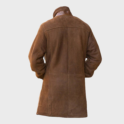 Longmire-Sheriff-Walt-Robert-Taylor-Brown-Suede-Coat