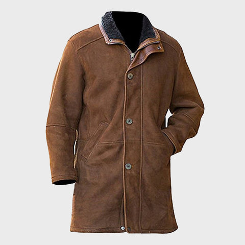 Robert-Taylor-Longmire-Sheriff-Brown-Suede-Coat