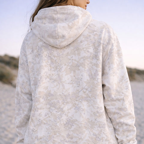 Womens Maple Leaf Camo Fleece Hoodie