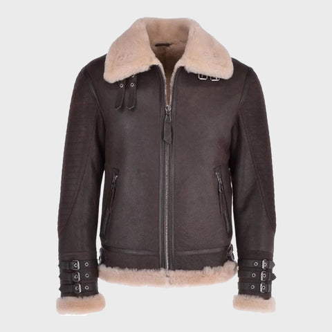 mens-luxury-biker-shearling-flying-leather-jacket