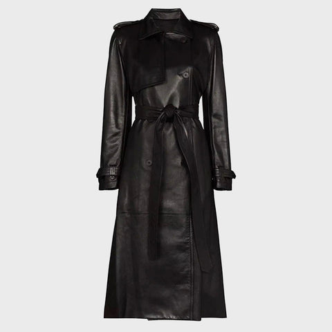 womens-black-leather-long-coat