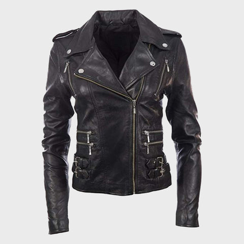 womens-black-real-leather-cross-zip-multi-zip-biker-jacket