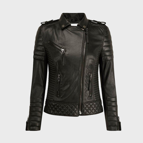 womens-kay-michales-biker-leather-jacket-black