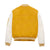 Men’s Yellow & White Varsity Jacket
