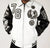 Pelle Pelle White Black Legend Varsity Jacket