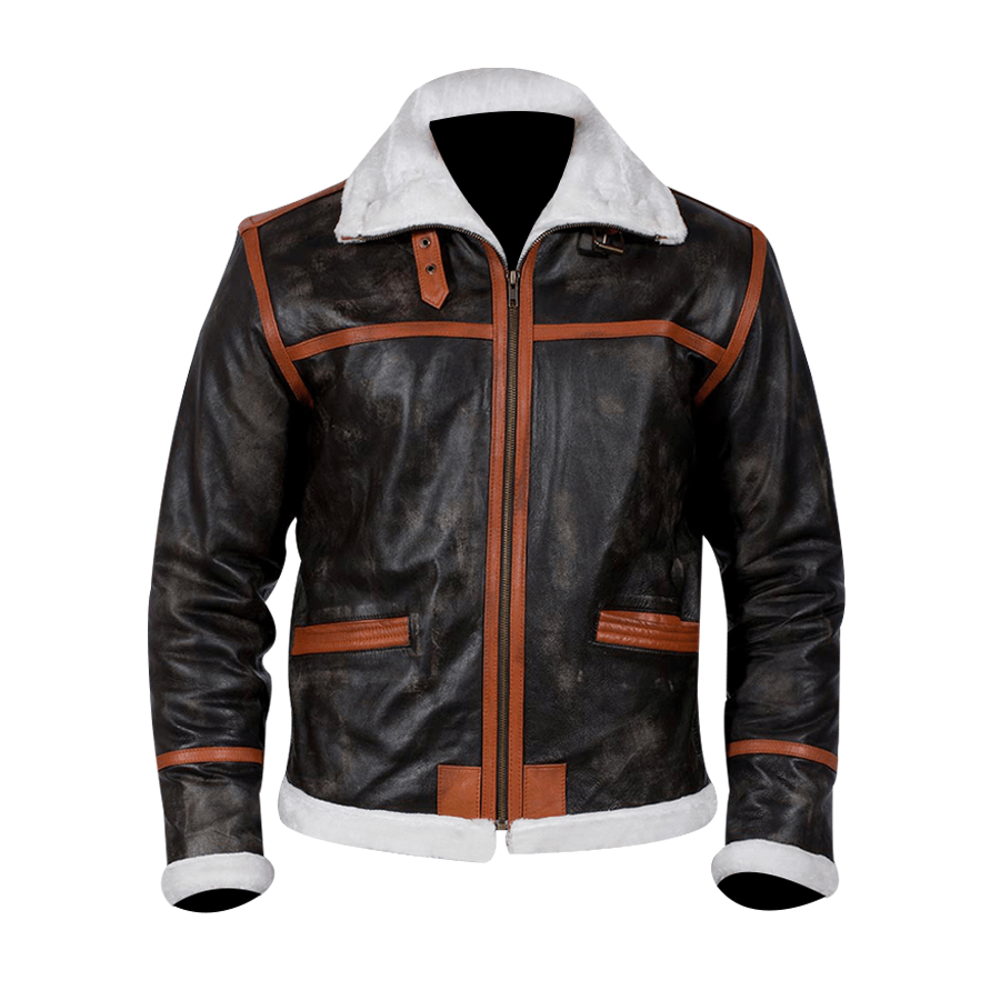 Men's Genuine Goatskin Leather Jacket | NLC Jackets | New York Leather ...