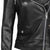 Black Moto Jacket Women  02480 std