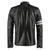 Men’s Driver Black Leather Jacket