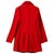 Women's Red Wool Coat