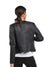 Women's Armani Black Faux Leather Jacket