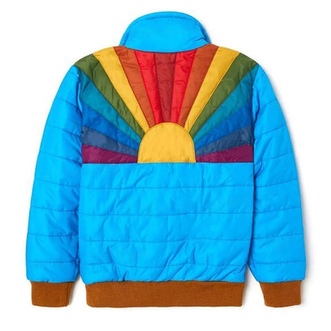 Women’s Rainbow Sunburst Bomber Jacket