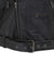 black womens slim fit leather jacket  85419 std