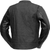 First Mfg Men's Cutlass Black Denim / Leather Jacket