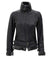 faux fur collar leather jacket  18329 zoom