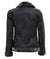 faux fur collar womens leather jacket  82593 zoom