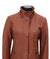 fur collar womens leather coat  69085 zoom 1