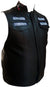 Leatheray Men’s Fashion Real Leather Vest Black