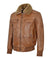 original brown shearling flying jacket with long sleeves 600x692 1