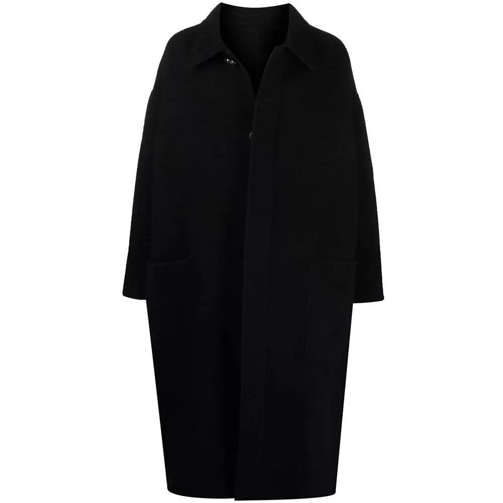 Men's Oversize Wool Coat New York Leather Company New York Leather