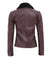 women brown slim fit leather jacket  91725 zoom