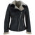 Women's Luxury Shearling Leather Jacket