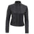 womens black genuine lambskin leather jacket  40034 zoom 1