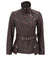 womens brown distressed leather jacket  67937 zoom